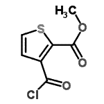 CAS#: 116722-19-1, Methyl 3-(Chlorocarbonyl)-2-Thiophenecarboxylate