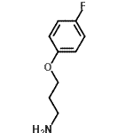 CAS 登录号：116753-54-9， 3-(4-氟苯氧基)-1-丙胺