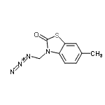 CAS#: 116757-17-6, 3-(Azidomethyl)-6-Methyl-1,3-Benzothiazol-2(3H)-One