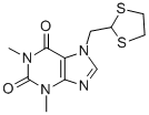 CAS#: 116763-36-1, 7-(1,3-Dithiolan-2-ylmethyl)-1,3-dimethylxanthine