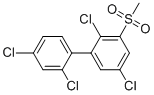 CAS 登录号：116807-52-4， 2,5-二氯-1-(2,4-二氯苯基)-3-甲基磺酰基苯