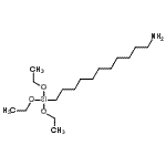 CAS 登录号：116821-45-5， 11-(三乙氧基硅烷基)-1-十一烷胺
