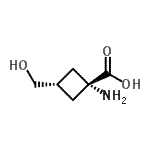 CAS#: 116823-32-6, cis-1-Amino-3-(Hydroxymethyl)Cyclobutanecarboxylic Acid