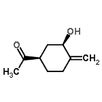 CAS#: 116872-43-6, 1-[(1R,3R)-3-Hydroxy-4-Methylenecyclohexyl]Ethanone