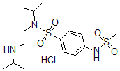 CAS#: 116907-13-2, 4-Methanesulfonamido-N-Propan-2-Yl-N-[2-(Propan-2-Ylamino)Ethyl]Benzenesulfonamide Hydrochloride