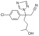 CAS 登录号：116928-93-9， 2-(4-氯苯基)-5-羟基-2-(1,2,4-三唑-1-基甲基)己腈
