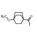 CAS#: 116935-81-0, 4-Methoxybicyclo[2.2.2]Octane-1-Carbonyl Fluoride