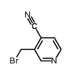 CAS#: 116986-14-2, 3-(Bromomethyl)Isonicotinonitrile