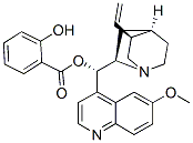 CAS#: 117-72-6, (8alpha,9R)-6-Methoxy-cinchonan-9-ol compd. with 2-carboxyphenyl-2-hydroxybenzoate (1:2)