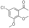CAS 登录号：117052-19-4， 1-(5-氯-2,3-二甲氧基苯基)乙酮