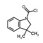 CAS#: 117086-95-0, 3,3-Dimethyl-1-Indolinecarbonyl Chloride