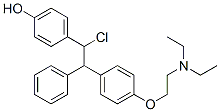 CAS 登录号：117095-64-4， 1-(苯基)-1-(4-(2-(二乙基氨基)-乙氧基)苯基)-2-(4-羟基苯基)-2-氯乙烷