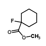 CAS#: 117169-32-1, Methyl 1-Fluorocyclohexanecarboxylate