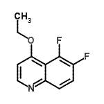 CAS#: 117201-02-2, 4-Ethoxy-5,6-Difluoroquinoline