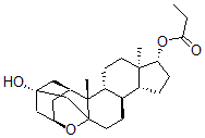 CAS#: 117306-07-7, 1,3-Trimethylene-2',5-Epoxyandrostane-3,17-Diol 17-Propionate