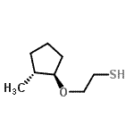 CAS#: 117391-09-0, 2-{[(1R,2R)-2-Methylcyclopentyl]Oxy}Ethanethiol