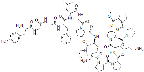 CAS#: 117397-69-0, Gly-pro-(lys-pro-pro-pro)2-ome-leu-enkephalin