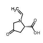 CAS 登录号：117452-84-3， 4-氧代-1-乙烯基-L-脯氨酸