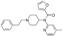 CAS#: 117523-45-2, N-(4-Methylpyridin-2-Yl)-N-[1-(2-Phenylethyl)Piperidin-4-Yl]Furan-2-Carboxamide