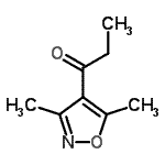 CAS 登录号：117525-33-4， 1-(3,5-二甲基-1,2-恶唑-4-基)-1-丙酮