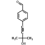 CAS#: 117569-57-0, 4-(3-Hydroxy-3-Methyl-1-Butyn-1-Yl)Benzaldehyde