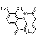 CAS#: 117570-93-1, 2-[2-(Carboxymethyl)Phenoxy]-3,4-Dimethylbenzoic Acid