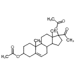 CAS#: 1176-21-2, 20-Oxopregn-5-Ene-3,17-Diyl Diacetate