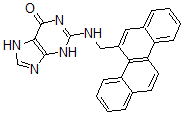 CAS 登录号：117606-17-4， N(2)-((屈-5-基)甲基)鸟嘌呤