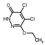 CAS#: 117613-99-7, 4,5-Dichloro-6-Ethoxy-3(2H)-Pyridazinone