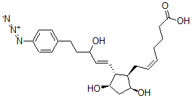 CAS 登录号:117625-46-4, 17-(4-叠氮基苯基)-18,19,20-三去甲前列腺素E2