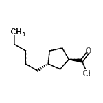 CAS#: 117694-64-1, (1R,3R)-3-Pentylcyclopentanecarbonyl Chloride