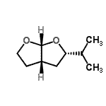 CAS#: 117707-20-7, (2S,3aS,6aR)-2-Isopropylhexahydrofuro[2,3-b]Furan
