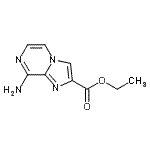 CAS 登录号：117718-98-6， 乙基8-氨基咪唑并[1,2-a]吡嗪-2-羧酸酯