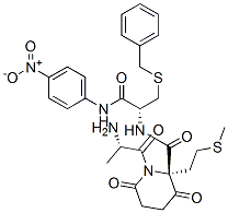 CAS#: 117823-37-7, 4-[[(2S)-1-[[(2S)-4-Methylsulfanyl-1-[[(2R)-2-[(4-Nitrophenyl)Amino]-3-(Phenylmethylsulfanyl)Propanoyl]Amino]-1-Oxobutan-2-Yl]Amino]-1-Oxopropan-2-Yl]Amino]-4-Oxobutanoic Acid