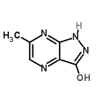 CAS#: 117883-59-7, 6-Methyl-1H-Pyrazolo[3,4-b]Pyrazin-3-Ol