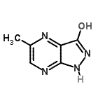CAS#: 117883-60-0, 5-Methyl-1H-Pyrazolo[3,4-b]Pyrazin-3-Ol