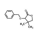 CAS 登录号：117895-47-3， 3-(苄氧基)-4,4-二甲基二氢-2(3H)-呋喃酮