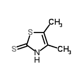 CAS#: 118090-07-6, 4,5-Dimethyl-1,3-Thiazole-2(3H)-Thione
