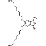 CAS 登录号：118156-18-6， (1Z)-1-亚氨基-5,6-二(辛基氧基)-1H-异吲哚-3-胺