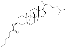 CAS#: 1182-07-6, (3beta)-Cholest-5-En-3-Ol 3-Heptanoate