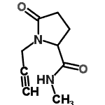 CAS#: 118315-89-2, N-Methyl-5-Oxo-1-(2-Propyn-1-Yl)Prolinamide