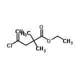 CAS 登录号：118427-36-4， 乙基4-氯-2,2-二甲基-4-戊烯酸酯