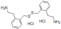 CAS#: 118433-74-2, 2-[2-[[2-(2-Aminoethyl)Phenyl]Methyldisulfanylmethyl]Phenyl]Ethanamine Dihydrochloride