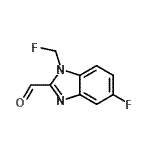 CAS#: 118469-19-5, 5-Fluoro-1-(Fluoromethyl)-1H-Benzimidazole-2-Carbaldehyde