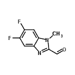 CAS#: 118469-25-3, 5,6-Difluoro-1-Methyl-1H-Benzimidazole-2-Carbaldehyde