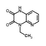 CAS#: 118470-93-2, 4-Ethyl-1,4-Dihydropyrido[2,3-b]Pyrazine-2,3-Dione