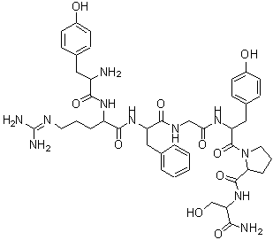 CAS#: 118476-87-2, Tyrosylarginylphenylalanylglycyltyrosylprolylserinamide