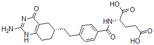 CAS#: 118537-33-0, (2S)-2-[[4-[2-[(6R)-2-Amino-4-Oxo-5,6,7,8-Tetrahydro-1H-Quinazolin-6-Yl]Ethyl]Benzoyl]Amino]Pentanedioic Acid
