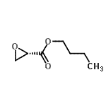 CAS 登录号：118623-63-5， 丁基(2S)-2-环氧乙烷羧酸酯