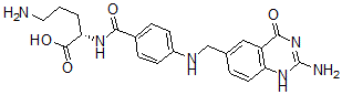 CAS 登录号：118675-83-5， 5,8-二脱氮蝶酰鸟氨酸